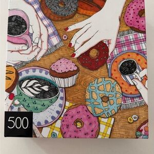 Spin Master Coffee Time 500 Piece Puzzle NWT